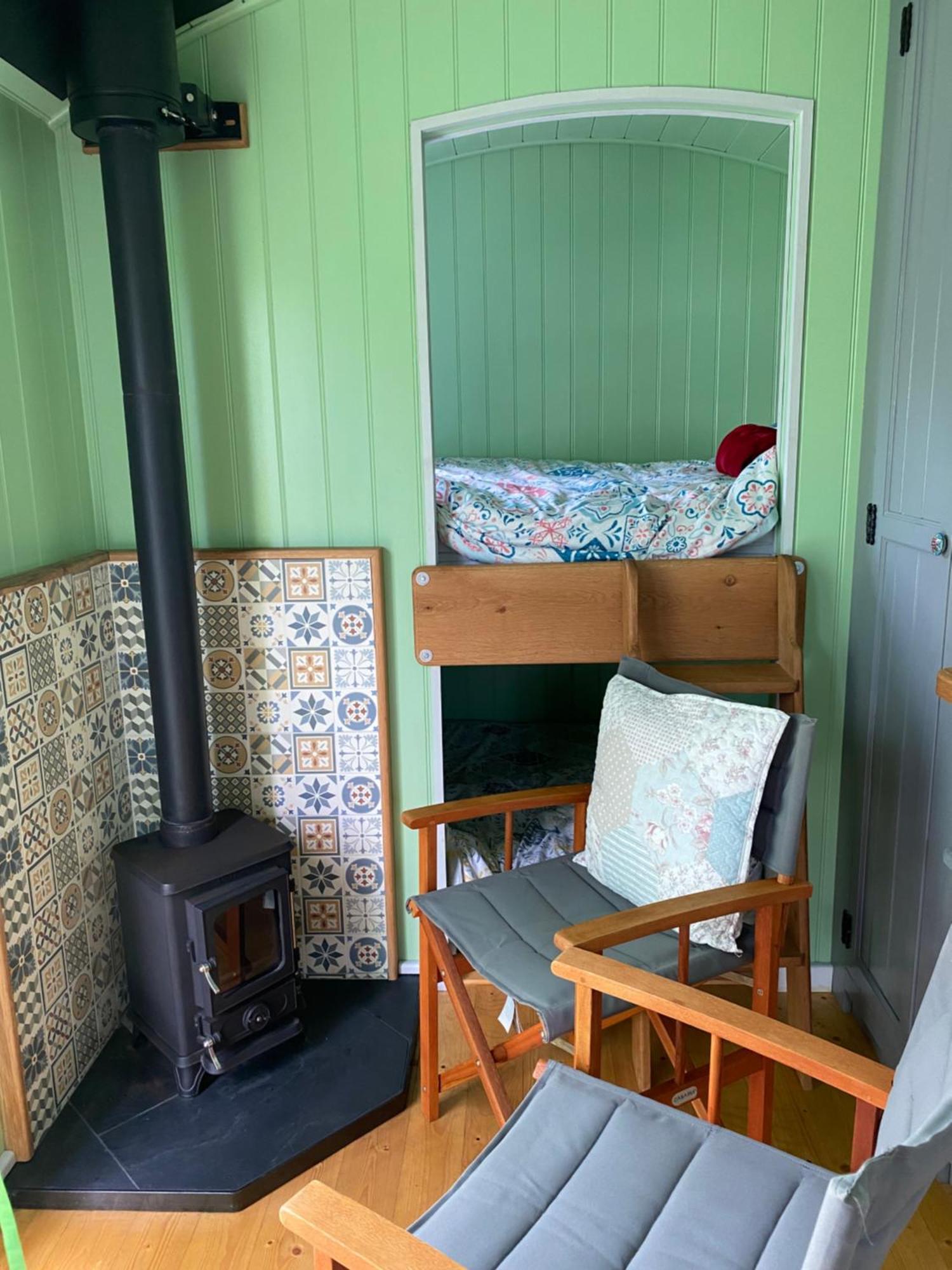 Jasmine The Shepherd Hut ウッドホール・スパ エクステリア 写真
